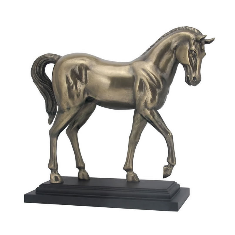 Classic Horse Statue On Base