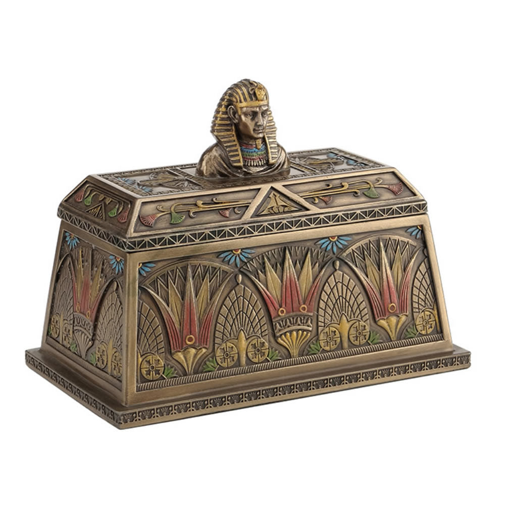 Egyptian Pharaoh Trinket Box
