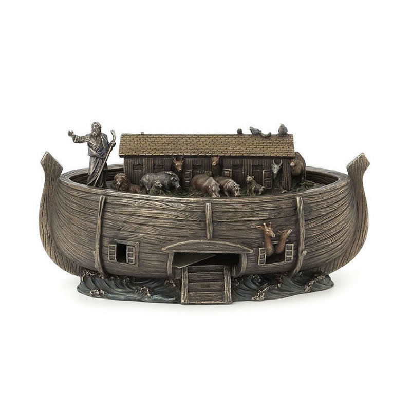 Noah's Ark Statue/Trinket Box