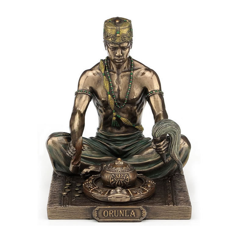 Orula Figurine-God Of Wisdom, Destiny And Prophecy