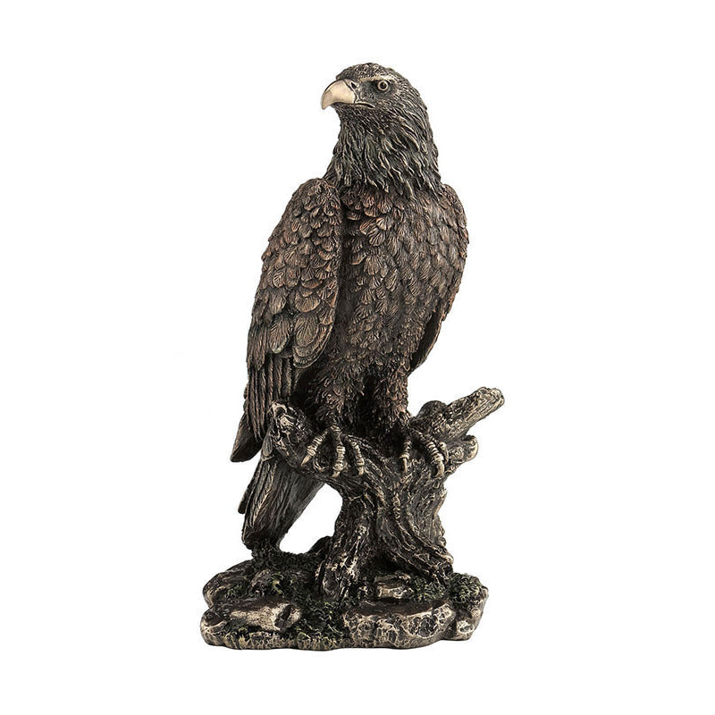 Bald Eagle On Branch Statue